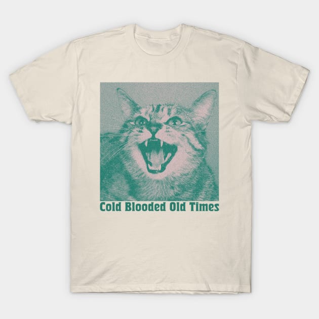 Cold Blooded Old Times / Smog Fan Design T-Shirt by unknown_pleasures